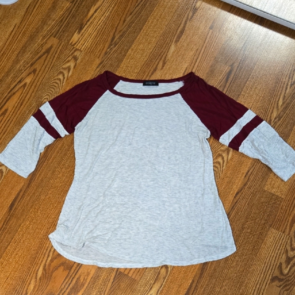 3/4" Longsleeve Baseball Style Shirt From ECLIPSE